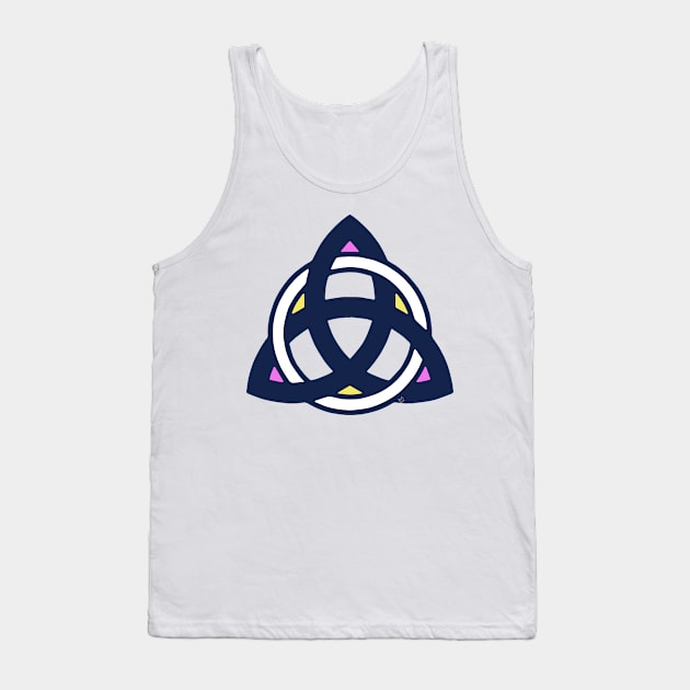 Triquetra Knot 1 Tank Top by yousufi